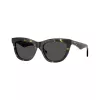 Burberry BE4435F412187 Gafas de sol cuadradas de mujer, Havana/Gris oscuro, 53mm