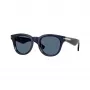 Burberry BE4439-412080 Gafas de sol de hombre, cuadradas, acetato, Havana/Gris oscuro, 51mm