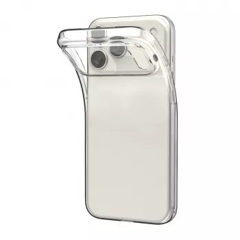 PURO Funda Apple iPhone 17 Pro Max Transparente TPU Ultra-Slim 0,3 Nude