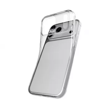 PURO Funda Apple iPhone 17 Pro Max Transparente TPU Ultra-Slim 0,3 Nude