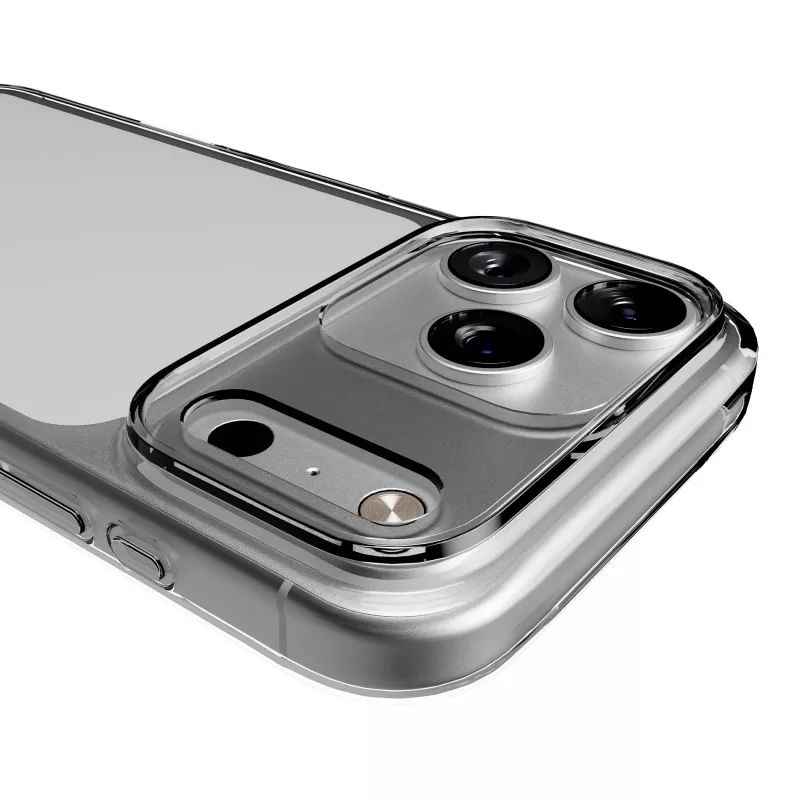 PURO Funda Apple iPhone 17 Pro Max Transparente TPU Ultra-Slim 0,3 Nude