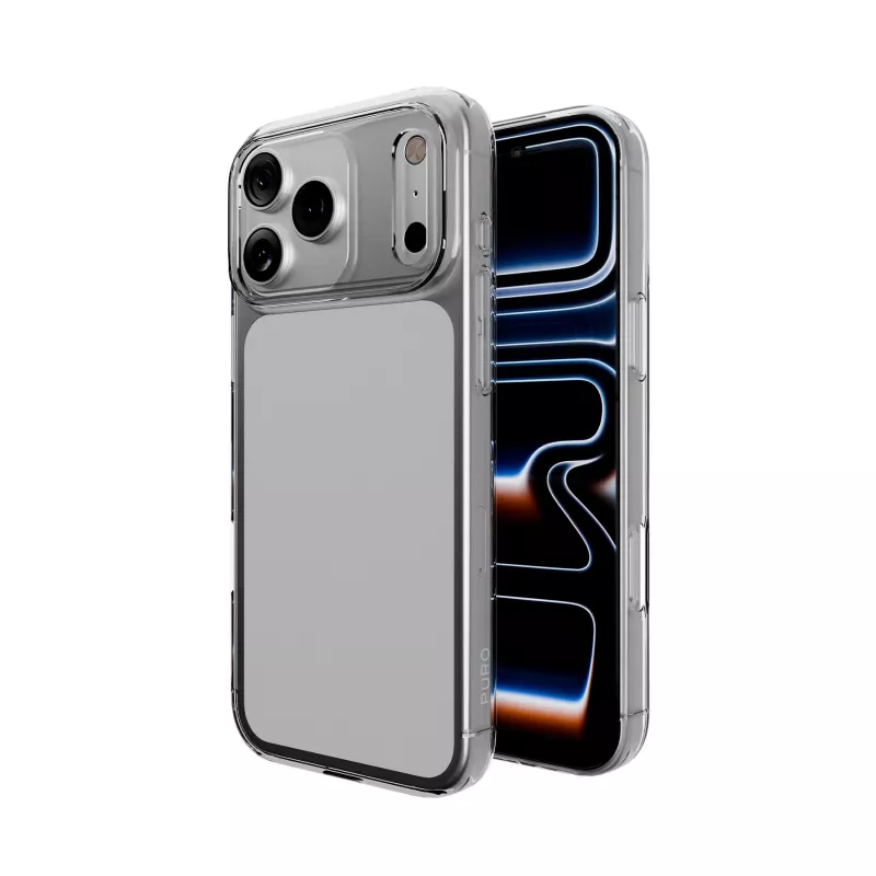 PURO Funda Apple iPhone 17 Pro Max Transparente TPU Ultra-Slim 0,3 Nude