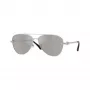 Versace VE2283-10006G Gafas de sol de hombre estilo aviador Negro/Gris espejado 61mm