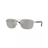 Burberry BE3163-10056G Gafas de sol de hombre estilo aviador, montura negra, lentes degradadas grises, 60/17/140 mm