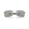 Burberry BE3163-10056G Gafas de sol de hombre estilo aviador, montura negra, lentes degradadas grises, 60/17/140 mm