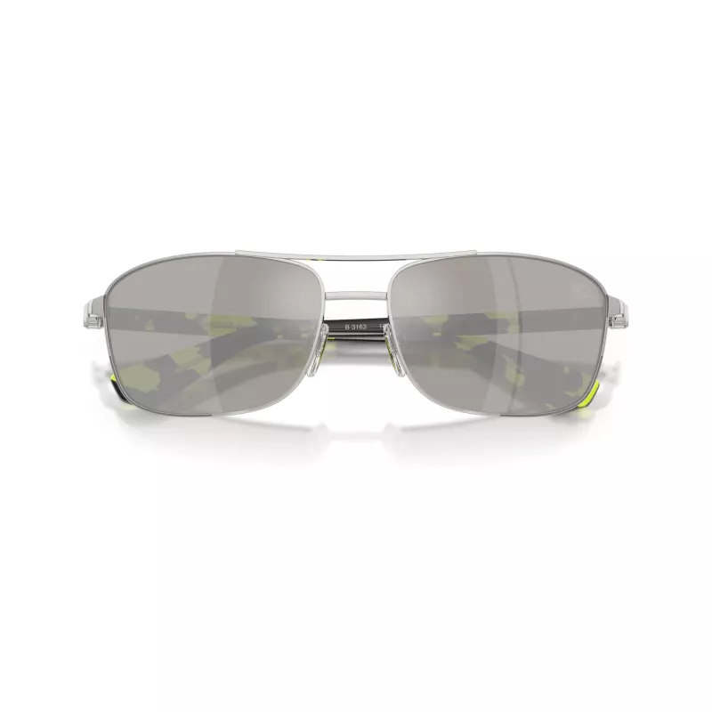 Burberry BE3163-10056G Gafas de sol de hombre estilo aviador, montura negra, lentes degradadas grises, 60/17/140 mm