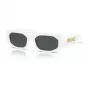 Versace Gafas de sol unisex VE4489U31487 Negro/Gris 55-18-145