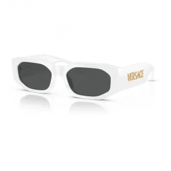 Versace Gafas de sol unisex VE4489U31487 Negro/Gris 55-18-145