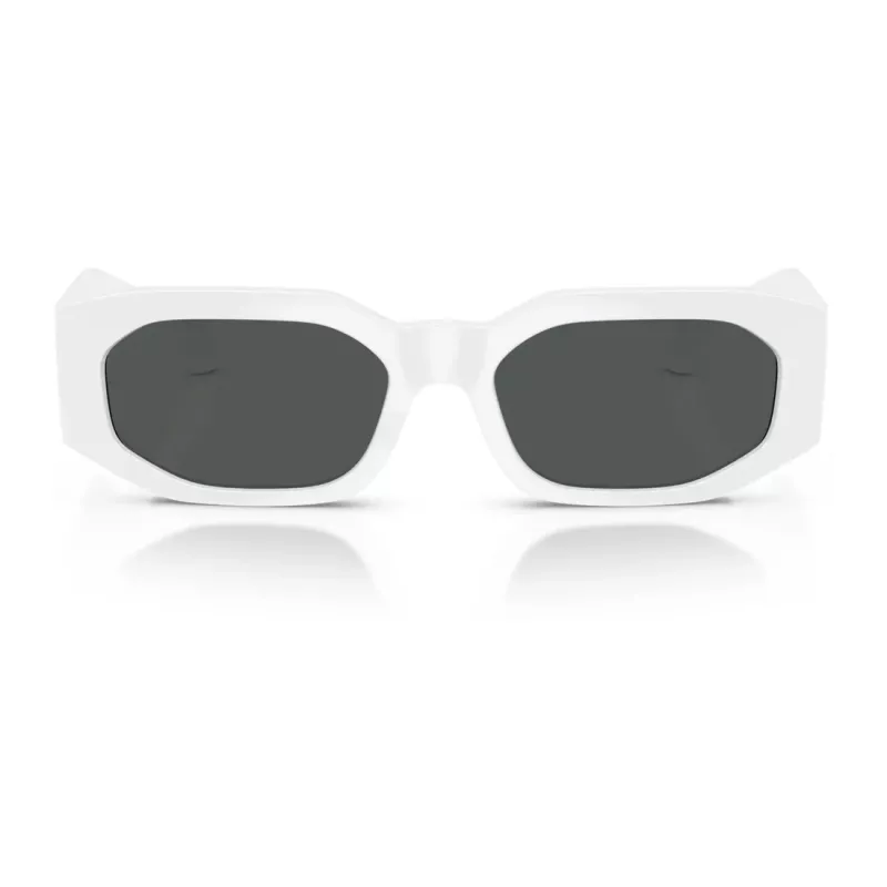 Versace Gafas de sol unisex VE4489U31487 Negro/Gris 55-18-145