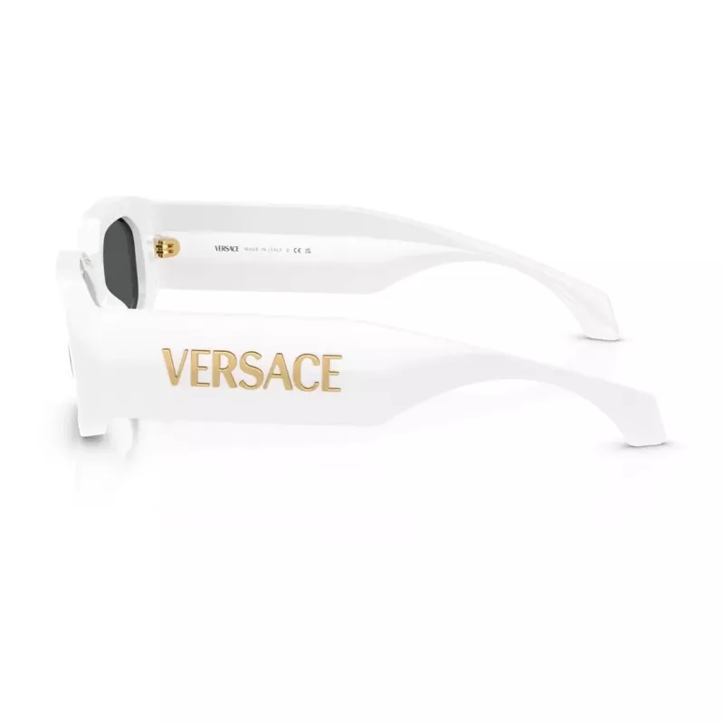 Versace Gafas de sol unisex VE4489U31487 Negro/Gris 55-18-145