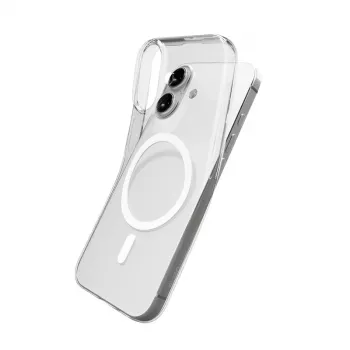 Puro Icon Mag Funda MagSafe transparente para Apple iPhone 17 (6,3