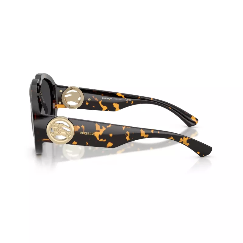 Burberry BE4479U Gafas de sol Cat-Eye de mujer, montura Light Havana, lentes degradadas grises, 58mm BE4479U41066G