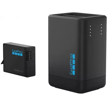 GoPro Cargador dual + batería Enduro (AGDBD-001-EU)