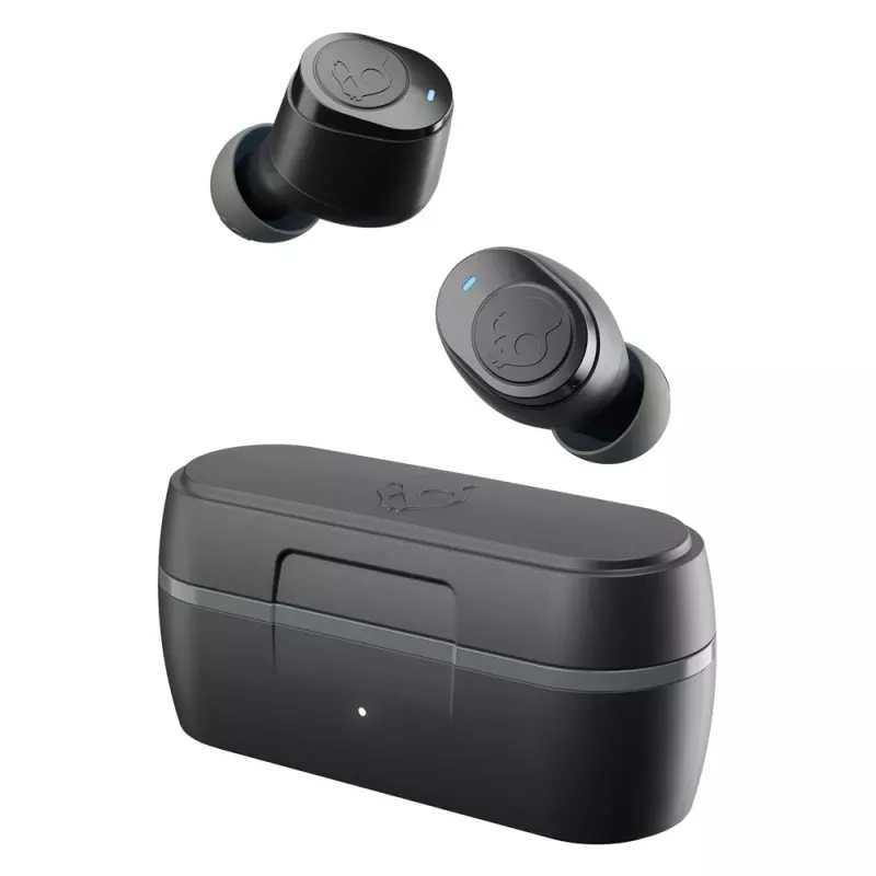 Skullcandy Jib True Auriculares True Wireless con micrófono, Bluetooth 5.0, Passive Noise Isolation, True Black (S2JTW-N740)