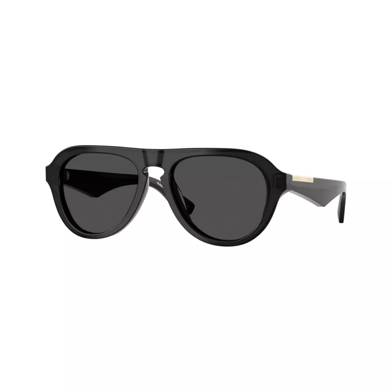 Gafas de sol rectangulares Burberry para hombre BE4437U, Havana/gris oscuro, 55mm BE4437U411287