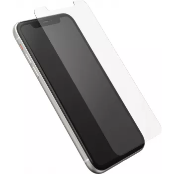 Protector de pantalla Alpha Glass OtterBox para Apple iPhone 11 / XR – vidrio templado, dureza 9H, resistente a arañazos, resistente a roturas, compatible con funda, instalación sencilla 77-65975