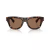 Gafas de sol Burberry para hombre BE4438U300273, montura Havana, lentes marrones degradadas, 53/19/145 mm