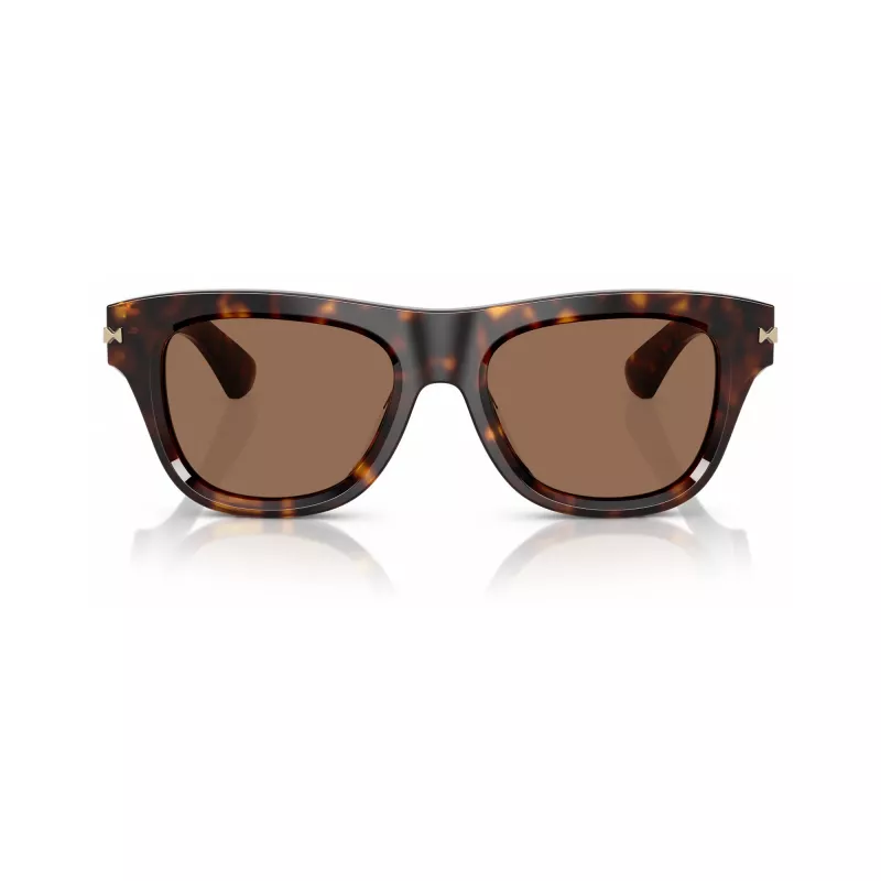 Gafas de sol Burberry para hombre BE4438U300273, montura Havana, lentes marrones degradadas, 53/19/145 mm