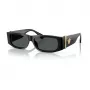 Versace gafas de sol unisex VE4476UGB187 54mm Negro/Gris