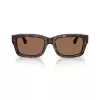 Burberry BE4443-300273 gafas de sol para mujer cat eye, montura Havana, lentes marrones degradadas, 55mm