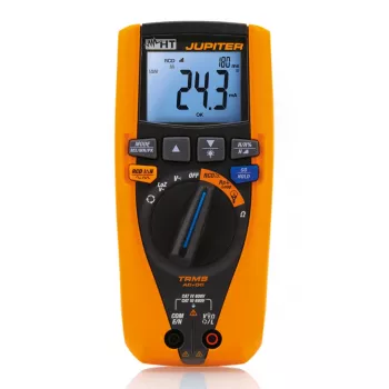 HT Instruments JUPITER multímetro digital y comprobador de diferenciales, calibrado ISO, CAT IV 600V / CAT III 690V, 6000 cuentas, Bluetooth 1010680