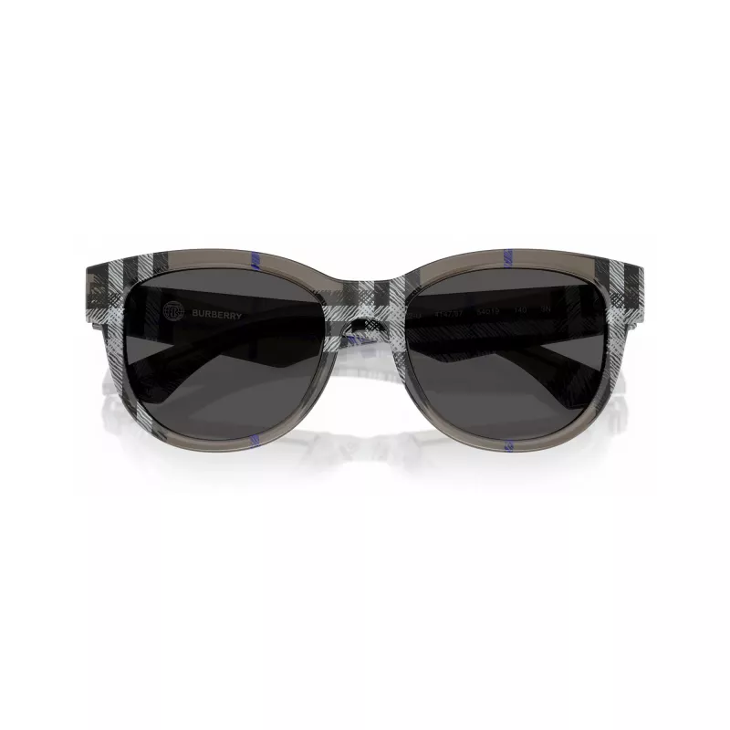 Burberry BE4432U414787 gafas de sol para mujer, cuadradas, Dark Havana/Dark Grey, 54/19/140 mm