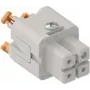 ILME CKSHF03 inserto hembra 3P+PE Plata SQUICH 10A 400V