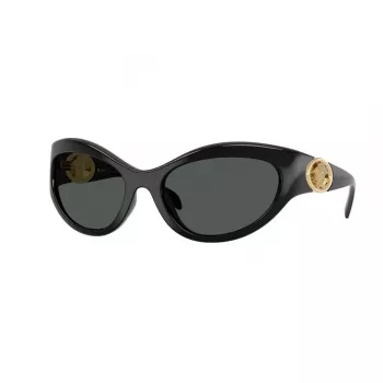 Versace VE4485-GB1-87 gafas de sol para mujer Negro/Gris 59mm