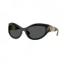 Versace VE4485-GB1-87 gafas de sol para mujer Negro/Gris 59mm
