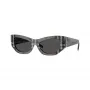 Burberry BE4450U414787 gafas de sol para mujer Dark Havana/Dark Grey 54/19/140 mm