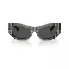 Burberry BE4450U414787 gafas de sol para mujer Dark Havana/Dark Grey 54/19/140 mm