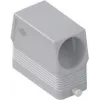 ILME MFO16L40 carcasa de cable de perfil alto, tamaño 77.27, entrada lateral M40, 2 palancas, aluminio fundido a presión, Gris