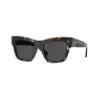 Burberry BE4449F410687 gafas de sol para mujer, montura Havana, lentes marrones, 53/19/140 mm