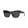 Burberry BE4449F410687 gafas de sol para mujer, montura Havana, lentes marrones, 53/19/140 mm