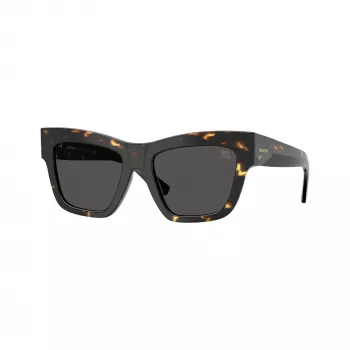 Burberry BE4449F410687 gafas de sol para mujer, montura Havana, lentes marrones, 53/19/140 mm