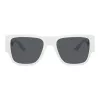 Versace VE4403-314-87 gafas de sol para mujer cat eye, lentes grises, 57mm
