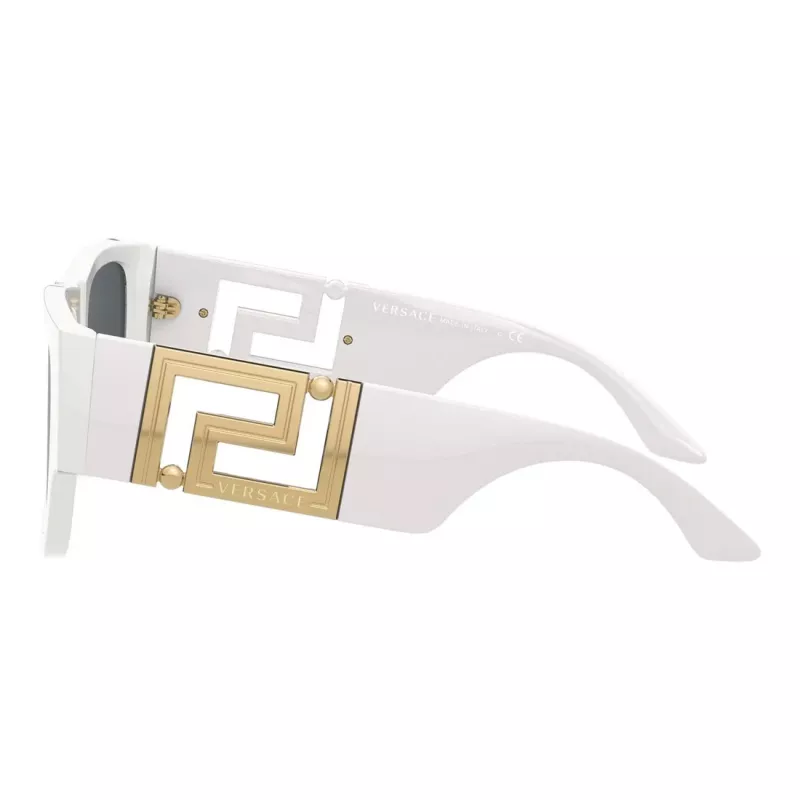 Versace VE4403-314-87 gafas de sol para mujer cat eye, lentes grises, 57mm