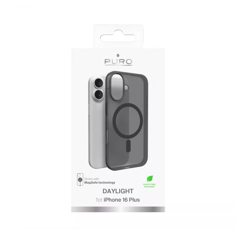 SBS Mobile Funda para Apple iPhone 16 Negra compatible con MagSafe PUIPC1661DAYLBLK