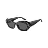 Giorgio Armani Gafas de sol rectangulares negras para mujer AR8213BU5001B