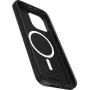 OtterBox Symmetry Series Funda trasera para Apple iPhone 15 Pro Max – antimicrobiana, compatible con MagSafe, negra 77-94125