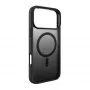 PURO Funda para Apple iPhone 17 Pro Max negra TPU compatible con MagSafe