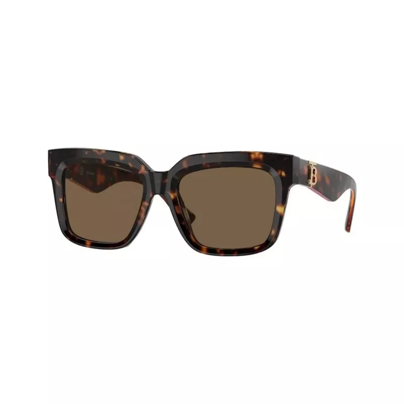 Burberry BE4419-300273 Gafas de sol de mujer, montura Havana, lentes marrones degradadas, 54mm