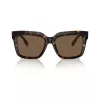 Burberry BE4419-300273 Gafas de sol de mujer, montura Havana, lentes marrones degradadas, 54mm