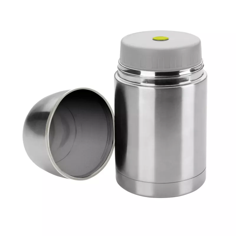 IBILI Termo de acero inoxidable con aislamiento al vacío para alimentos 800 ml