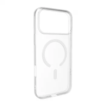 PURO Mag Funda para Apple iPhone 17 Pro - gris rosa transparente PUIPC17P6303MAGTRGRS