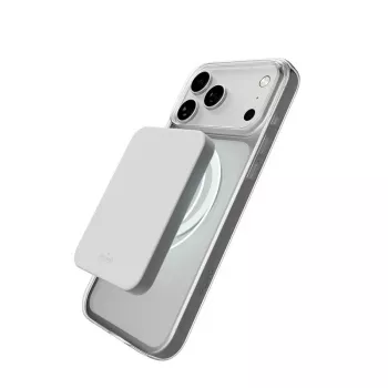 PURO Mag Funda para Apple iPhone 17 Pro - gris rosa transparente PUIPC17P6303MAGTRGRS