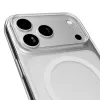 PURO Mag Funda para Apple iPhone 17 Pro - gris rosa transparente PUIPC17P6303MAGTRGRS