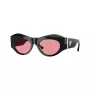 Versace VE4477U 532084 Gafas de sol de mujer, montura Havana, lentes marrones degradadas, 52mm
