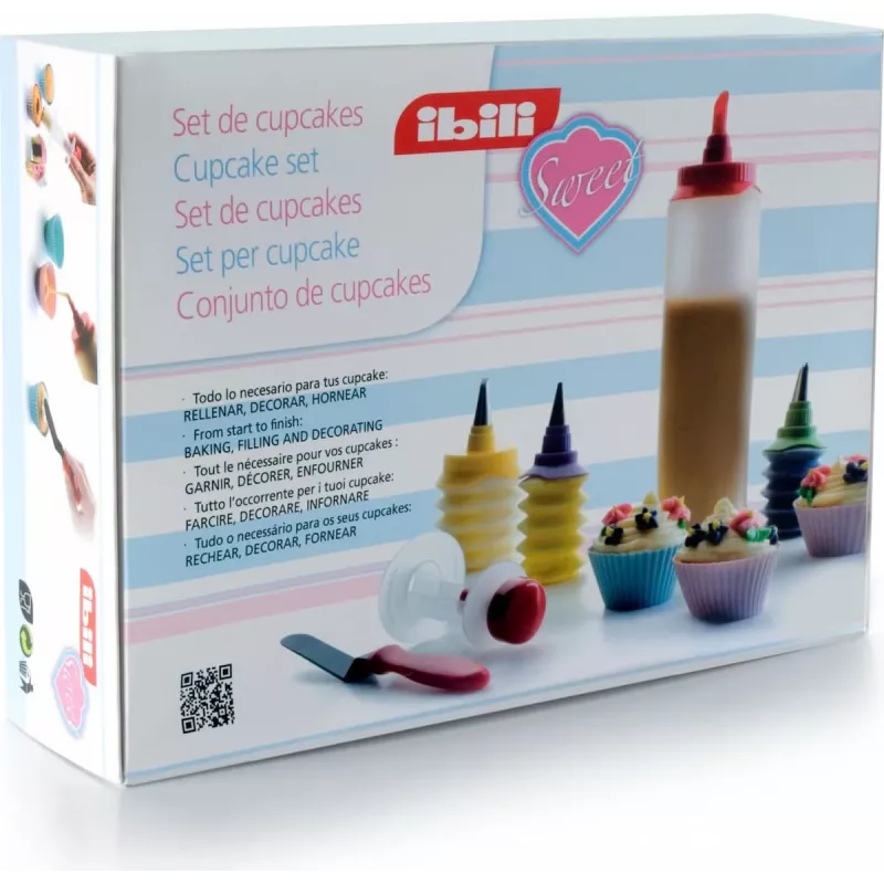 IBILI Set de decoración para cupcakes
