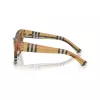 Burberry BE4449-414673 Gafas de sol de mujer, montura cuadrada de acetato, Havana/carey, lentes marrones, 53/19/140 mm